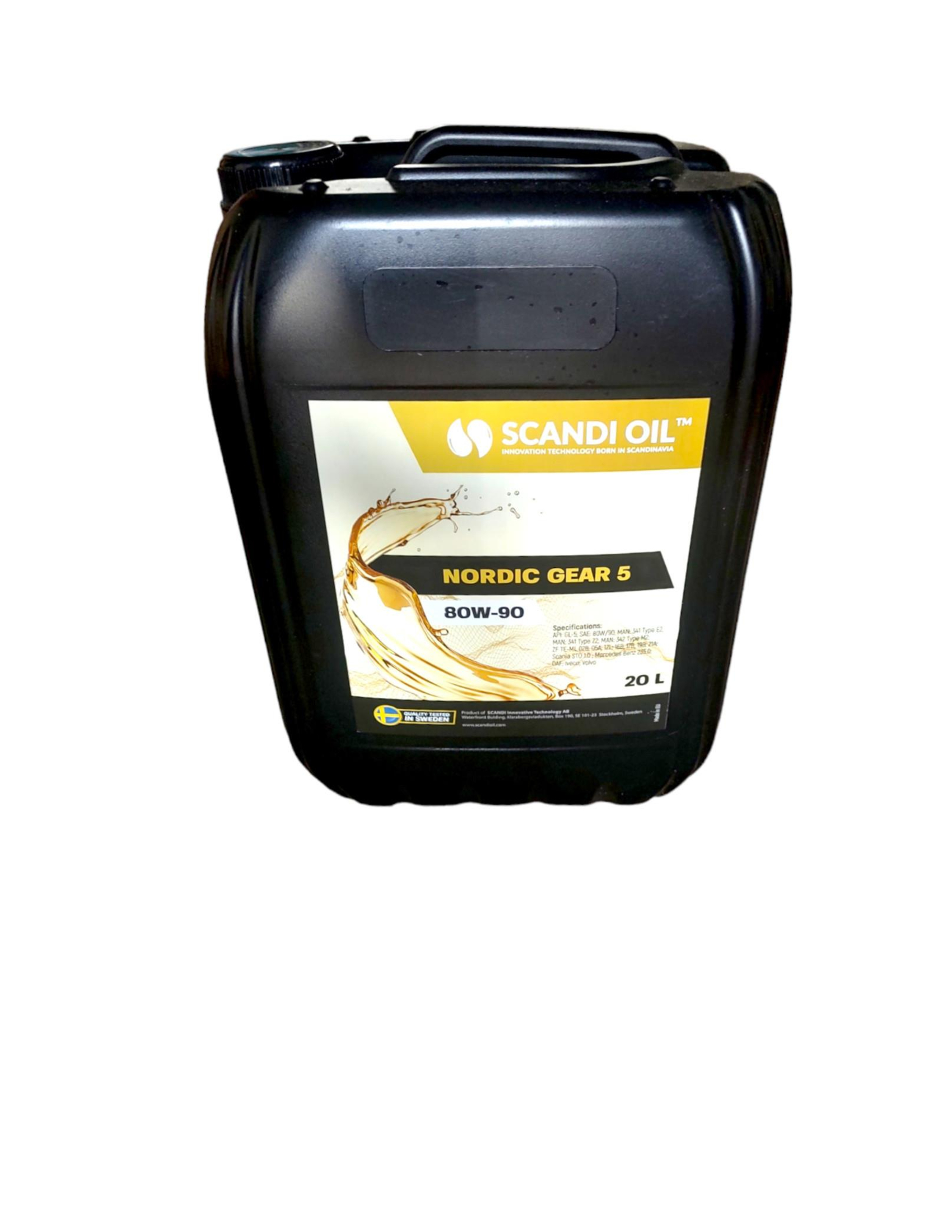 Олива SCANDI NORDIC GEAR 4 80w 90, 20л